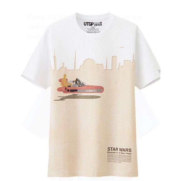 Uniqlo Other - Uniqlo x Star Wars Episode IV: A New Hope UTGP 2015 Men's Medium Limited Edition